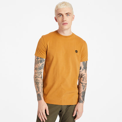 Timberland Mens Dunstan River Crew Tee for Men in Yellow