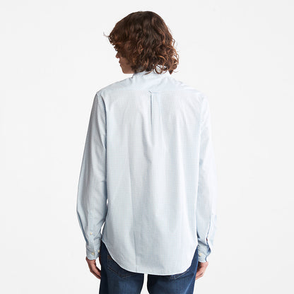 Timberland Mens Suncook River Gingham Shirt for Men in Blue