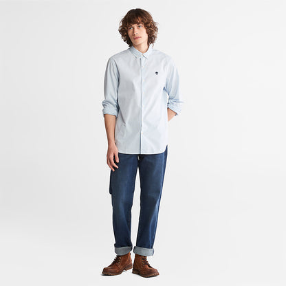 Timberland Mens Suncook River Gingham Shirt for Men in Blue
