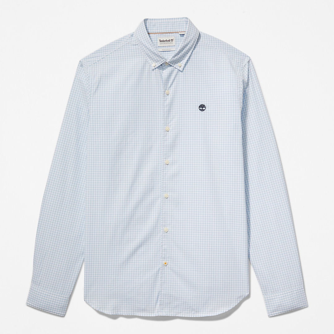 Timberland Mens Suncook River Gingham Shirt for Men in Blue