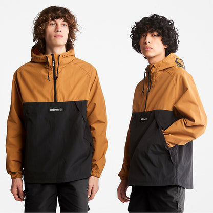 Timberland Mens Pullover Windbreaker Jacket for All Gender in Yellow