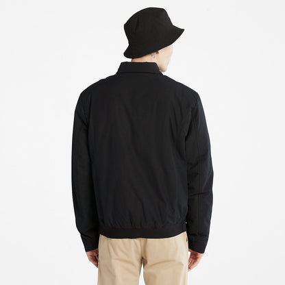 Timberland Mens Stratham Bomber Jacket for Men in Black