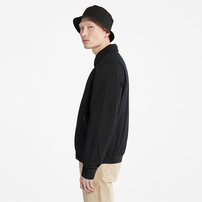 Timberland Mens Stratham Bomber Jacket for Men in Black