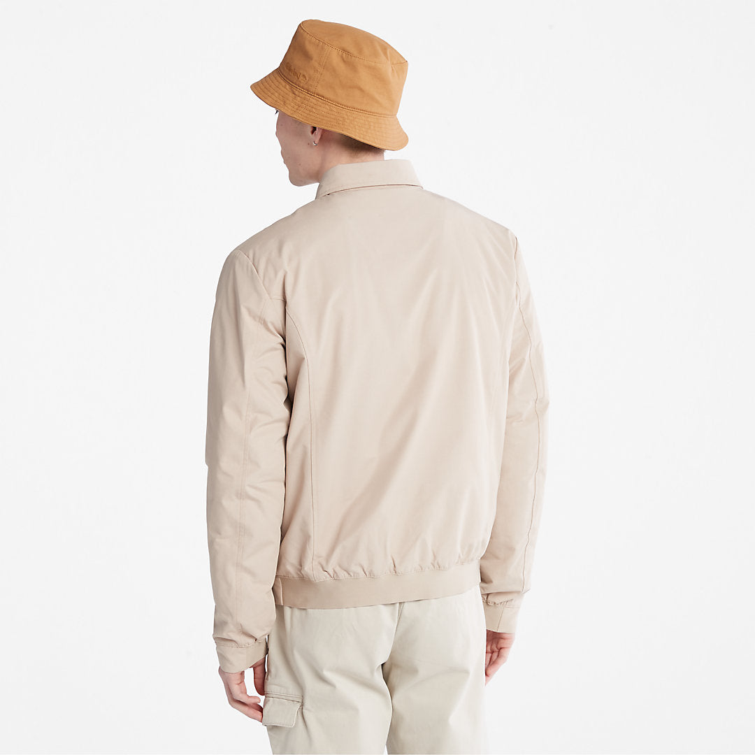 Timberland Mens Men's Stratham Winter Bomber Jacket in Beige