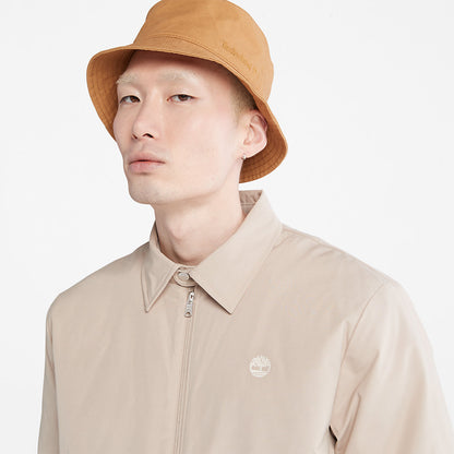 Timberland Mens Men's Stratham Winter Bomber Jacket in Beige