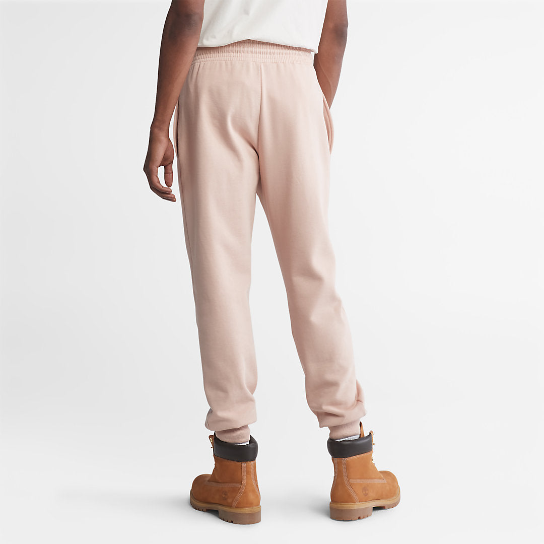 Timberland Mens Core Logo Sweatpants for Men in Light Pink