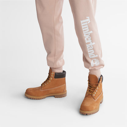 Timberland Mens Core Logo Sweatpants for Men in Light Pink