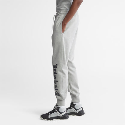 Timberland Mens Logo Sweatpants for Men in Grey