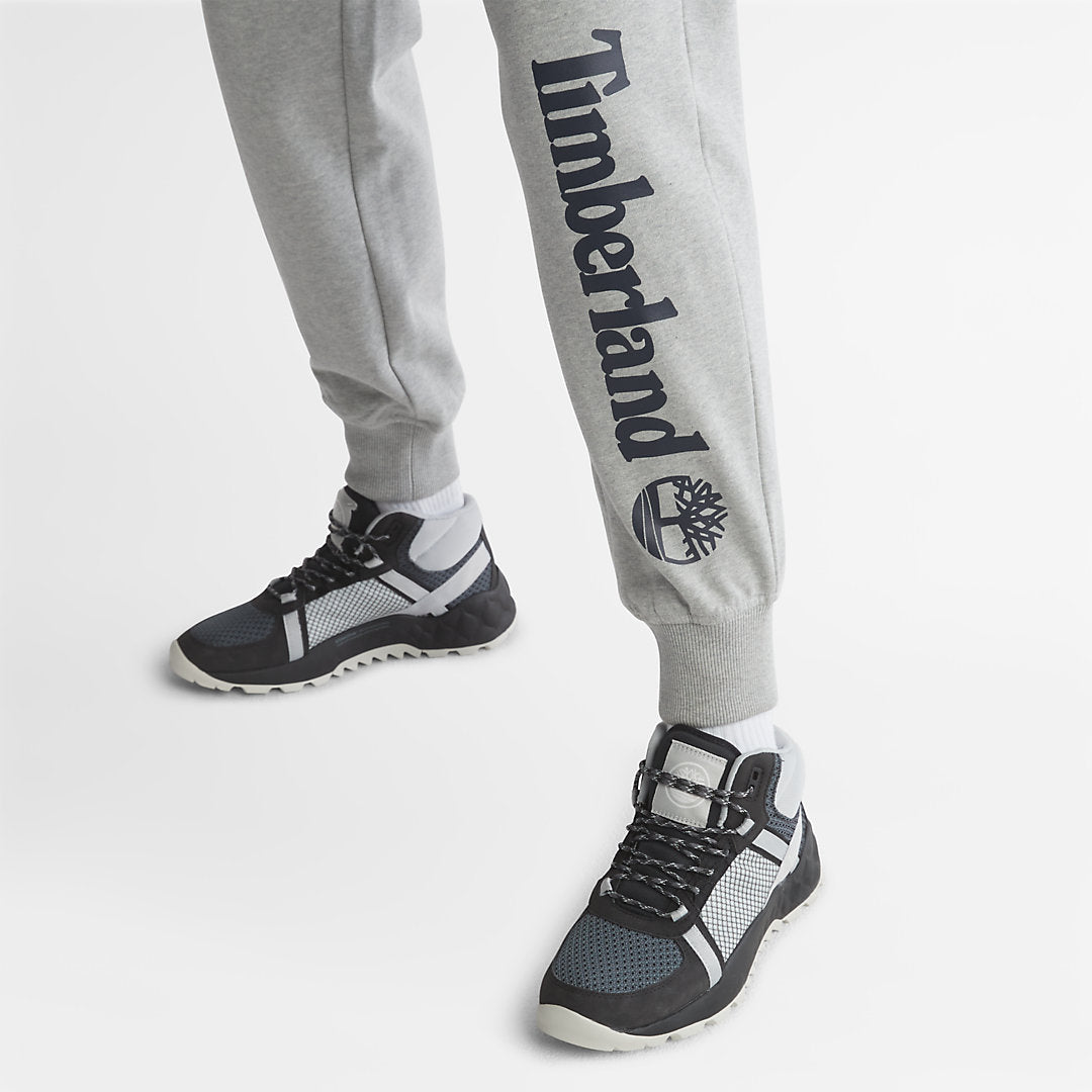 Timberland Mens Logo Sweatpants for Men in Grey