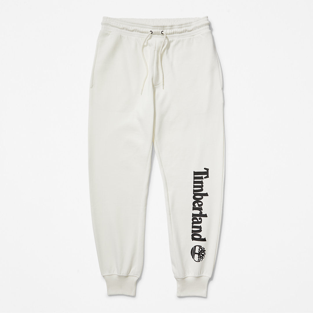 Timberland Mens Core Logo Sweatpants for Men in White