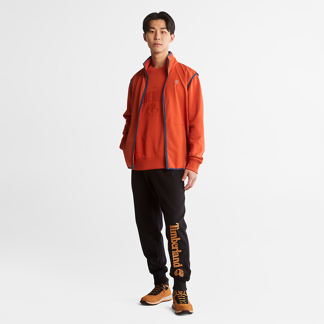 Timberland Mens Core Logo Sweatpants for Men in Black