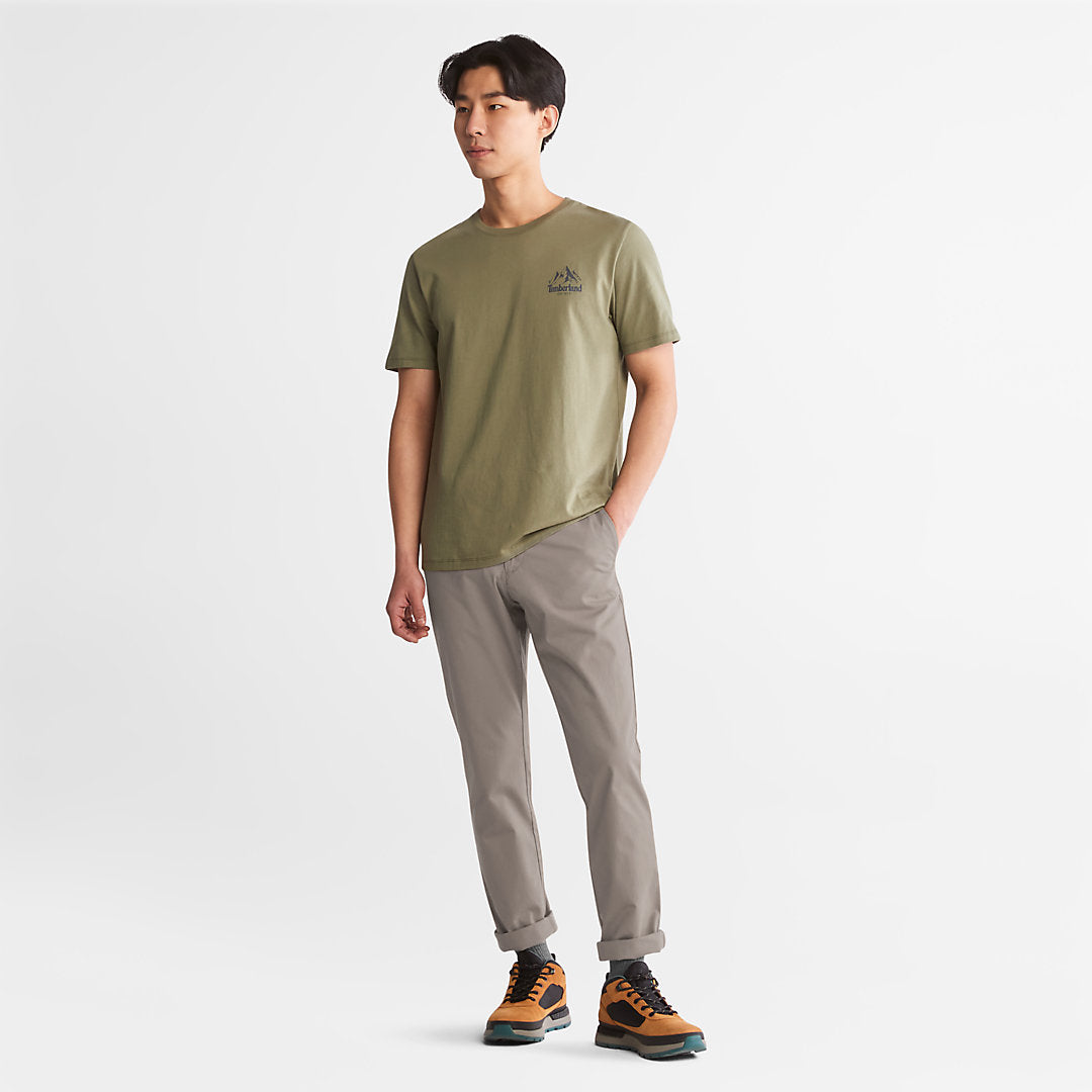 Timberland Mens Sargent Lake Stretch Chinos for Men in Grey