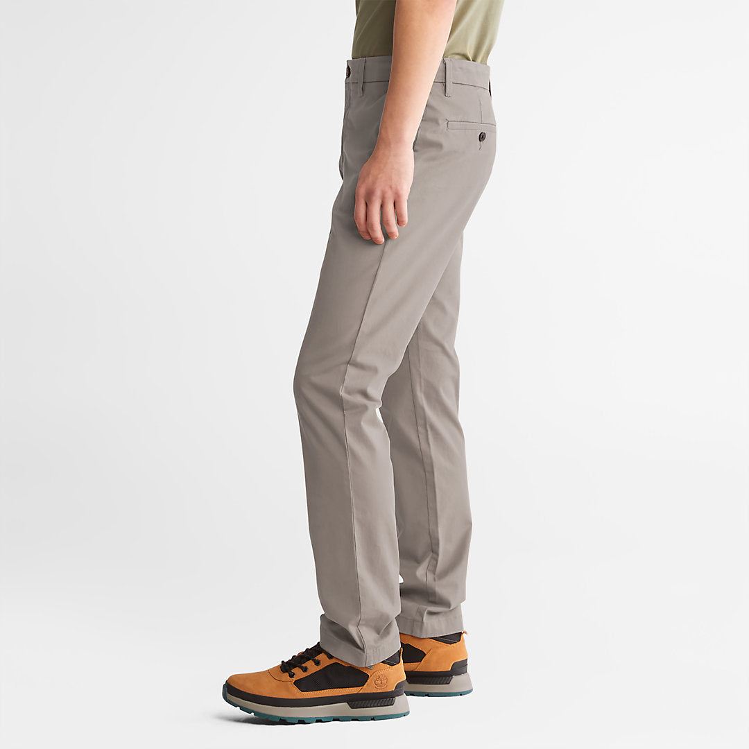 Timberland Mens Sargent Lake Stretch Chinos for Men in Grey