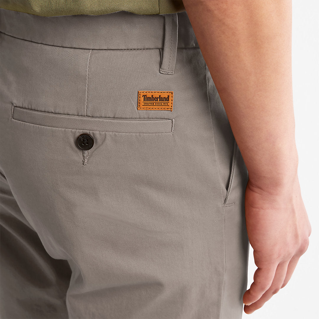Timberland Mens Sargent Lake Stretch Chinos for Men in Grey