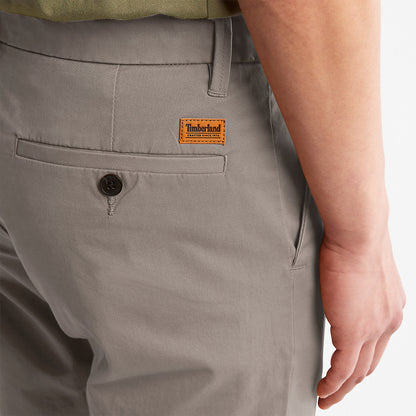Timberland Mens Sargent Lake Stretch Chinos for Men in Grey