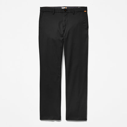 Timberland Mens Squam Lake Twill Chino Pants for Men in Black