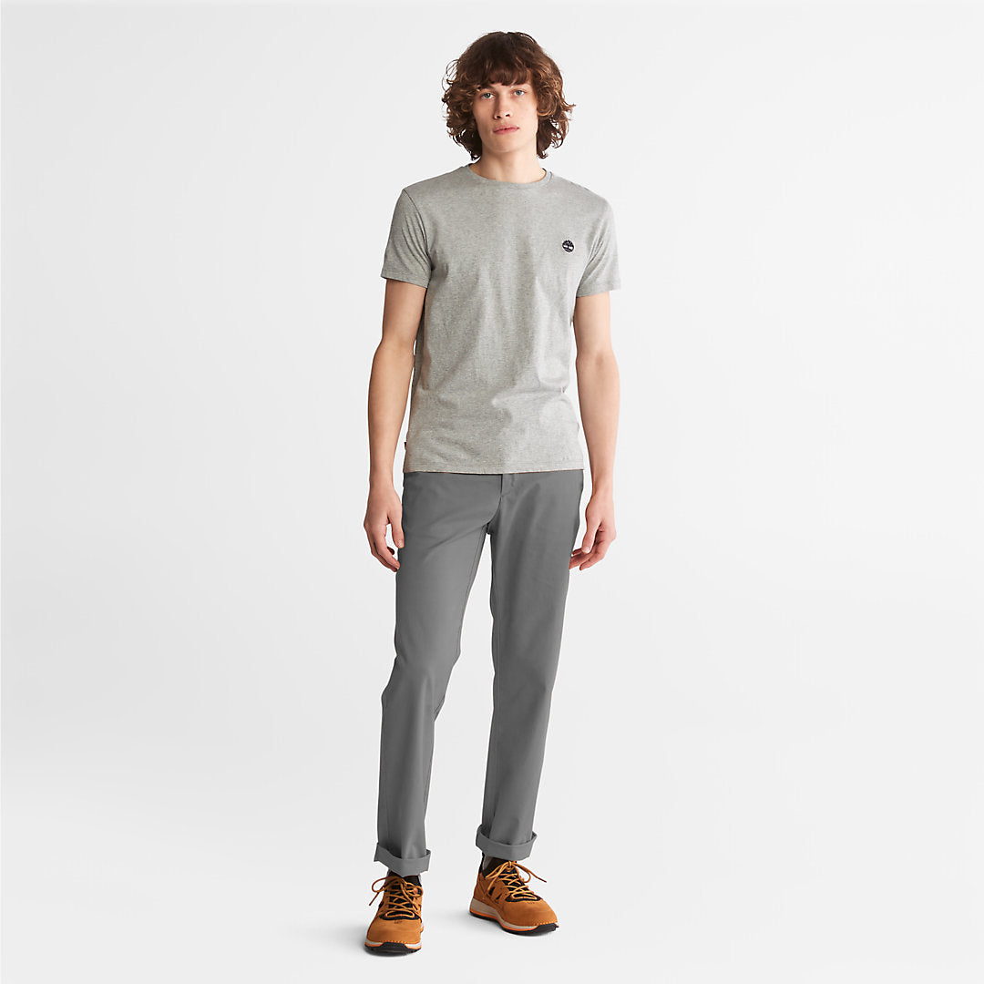 Timberland Mens Squam Lake Stretch Chinos for Men in Grey