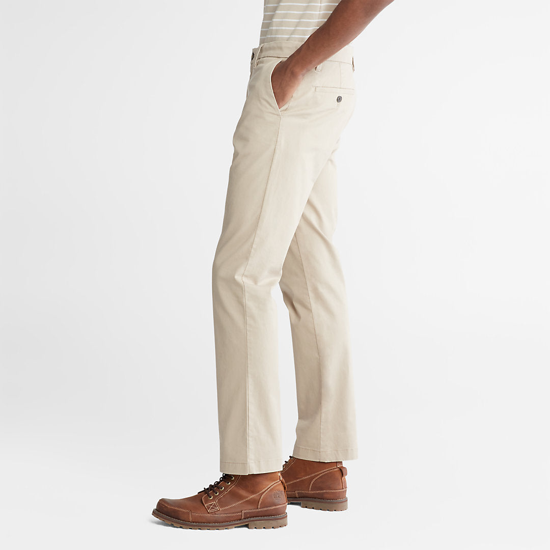 Timberland Mens Squam Lake Stretch Chinos for Men in Beige