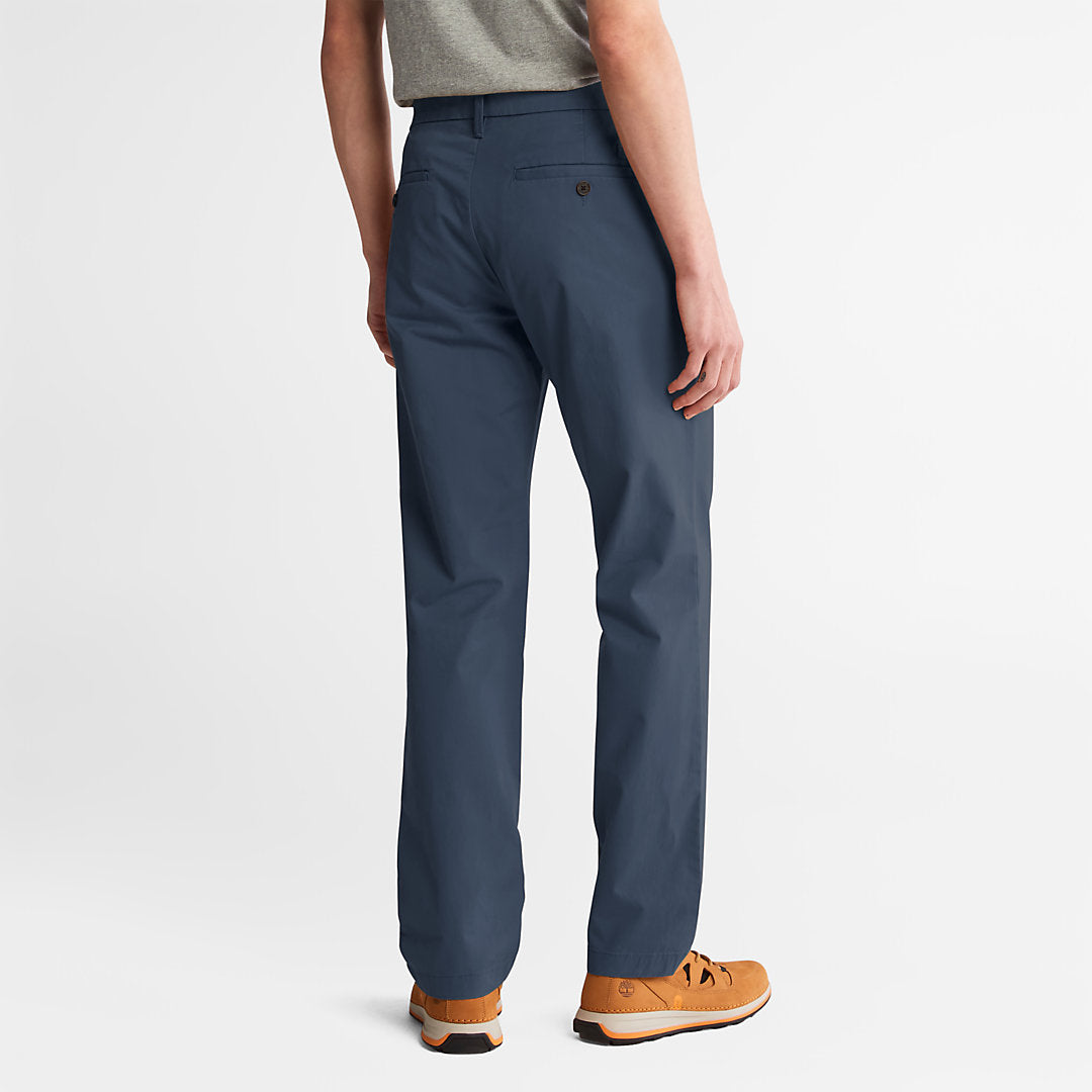 Timberland Mens Squam Lake Stretch Chinos for Men in Blue
