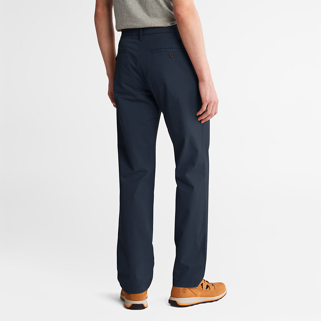 Timberland Mens Squam Lake Twill Chino Pants for Men in Navy