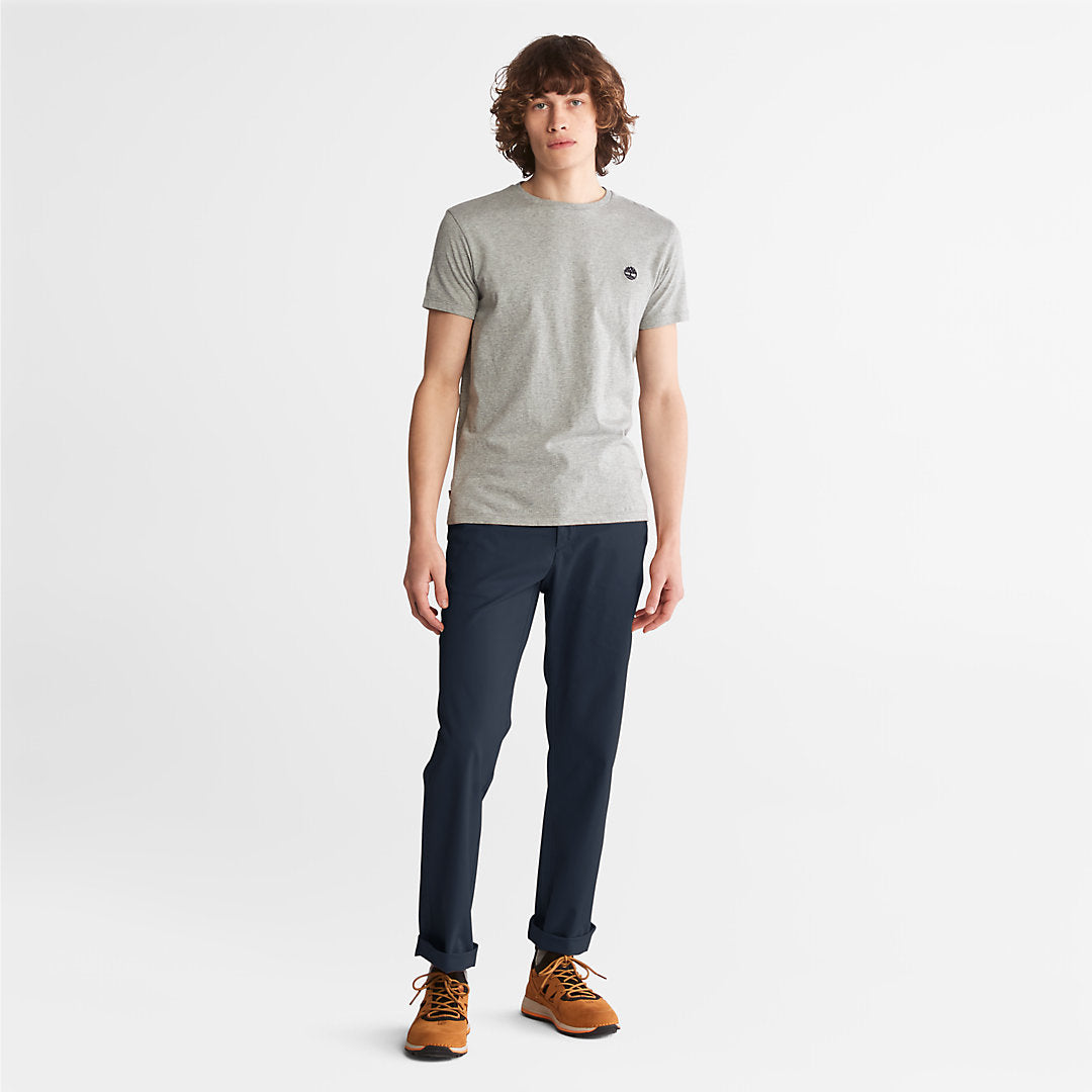 Timberland Mens Squam Lake Twill Chino Pants for Men in Navy
