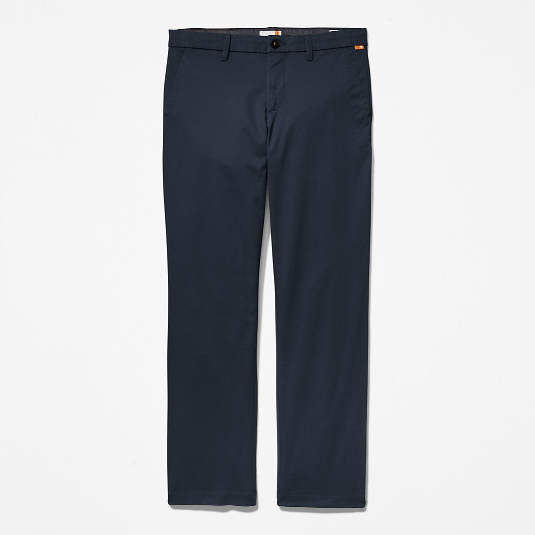 Timberland Mens Squam Lake Twill Chino Pants for Men in Navy