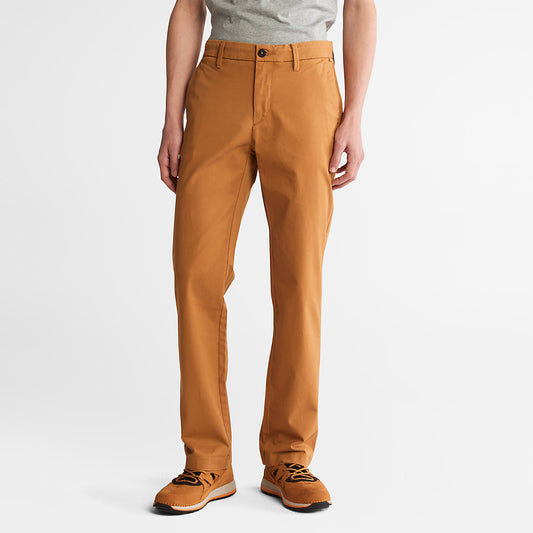 Timberland Mens Squam Lake Twill Chino Pants for Men in Yellow