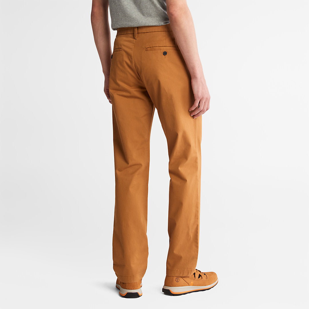 Timberland Mens Squam Lake Twill Chino Pants for Men in Yellow