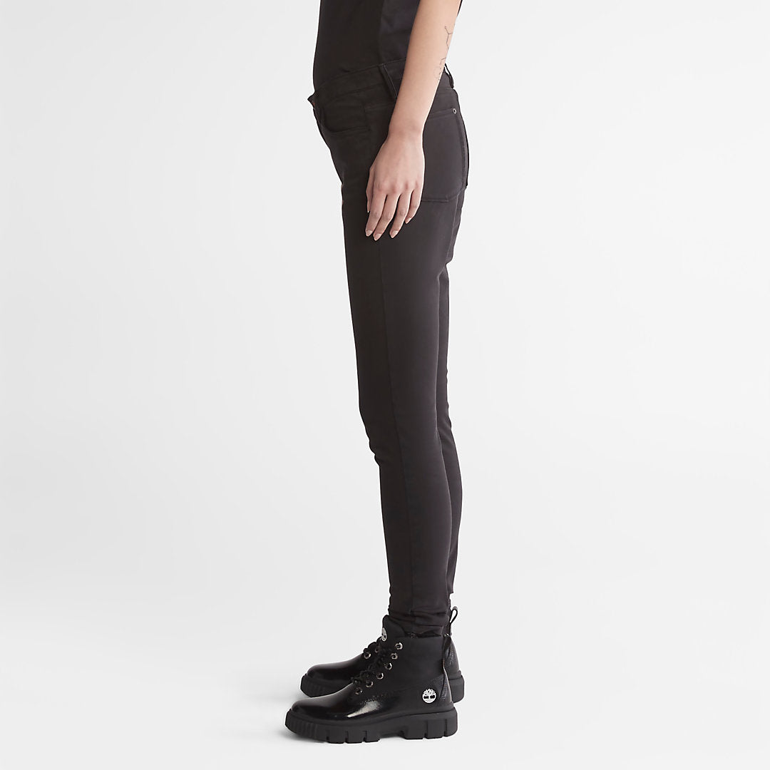 Timberland Womens Super-Skinny Trousers for Women in Black