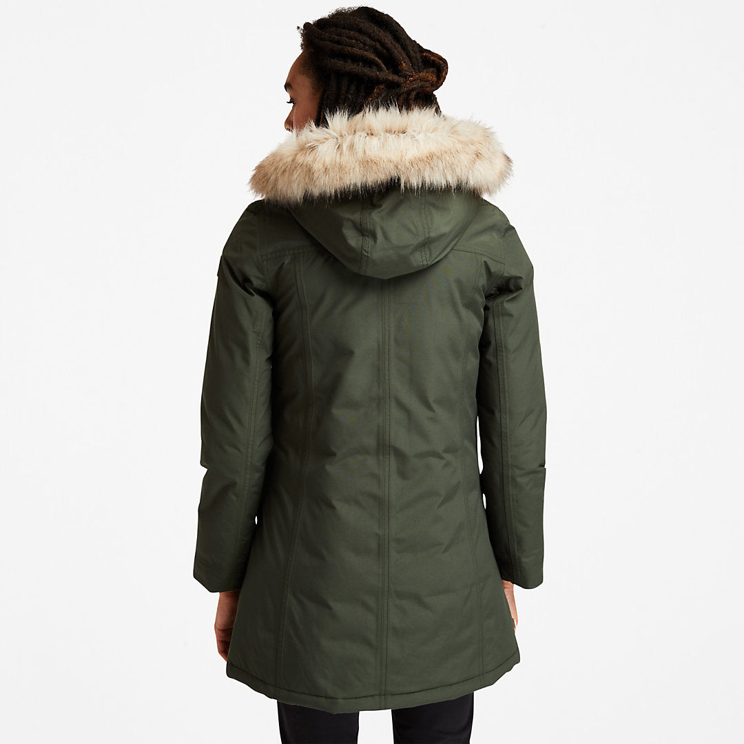 Timberland Womens DryVent™ Waterproof Parka for Women in Green