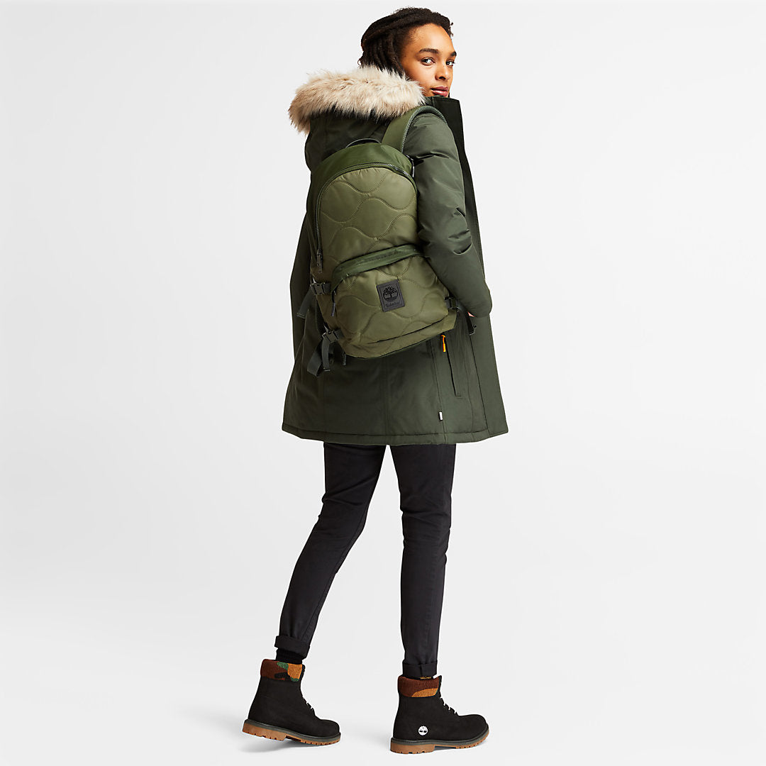 Timberland Womens DryVent™ Waterproof Parka for Women in Green