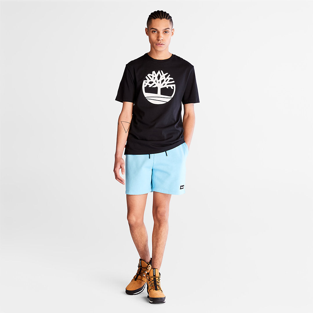 Timberland Mens Kennebec River Tree Logo T-shirt for Men in Black