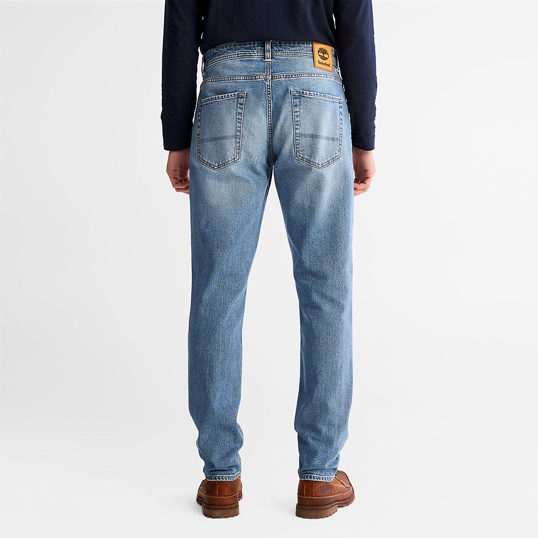 Timberland Mens Sargent Lake Stretch Jeans for Men in Light Blue