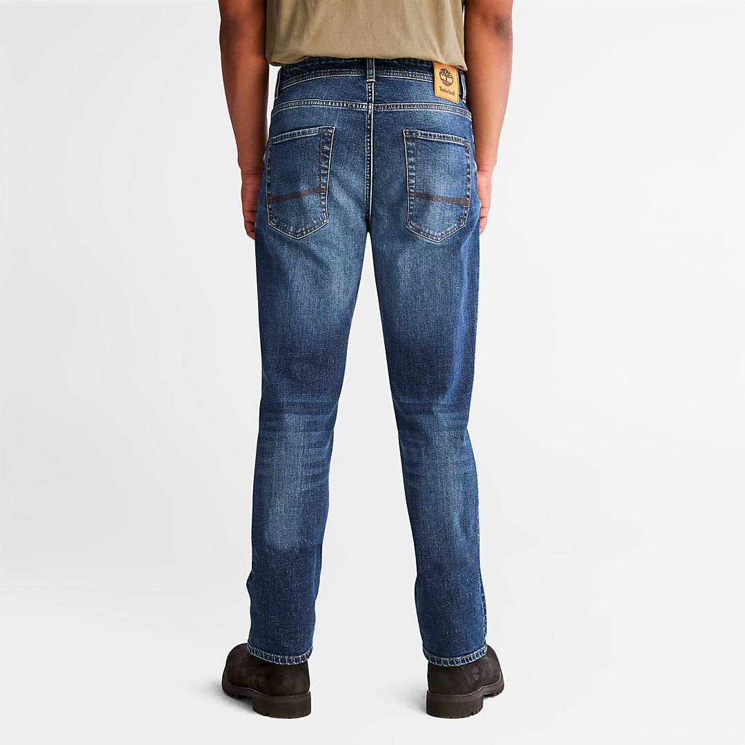 Timberland Mens Squam Lake Stretch Jeans in Blue