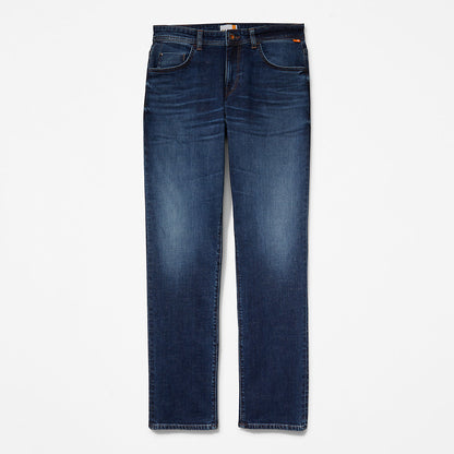 Timberland Mens Squam Lake Stretch Jeans in Blue