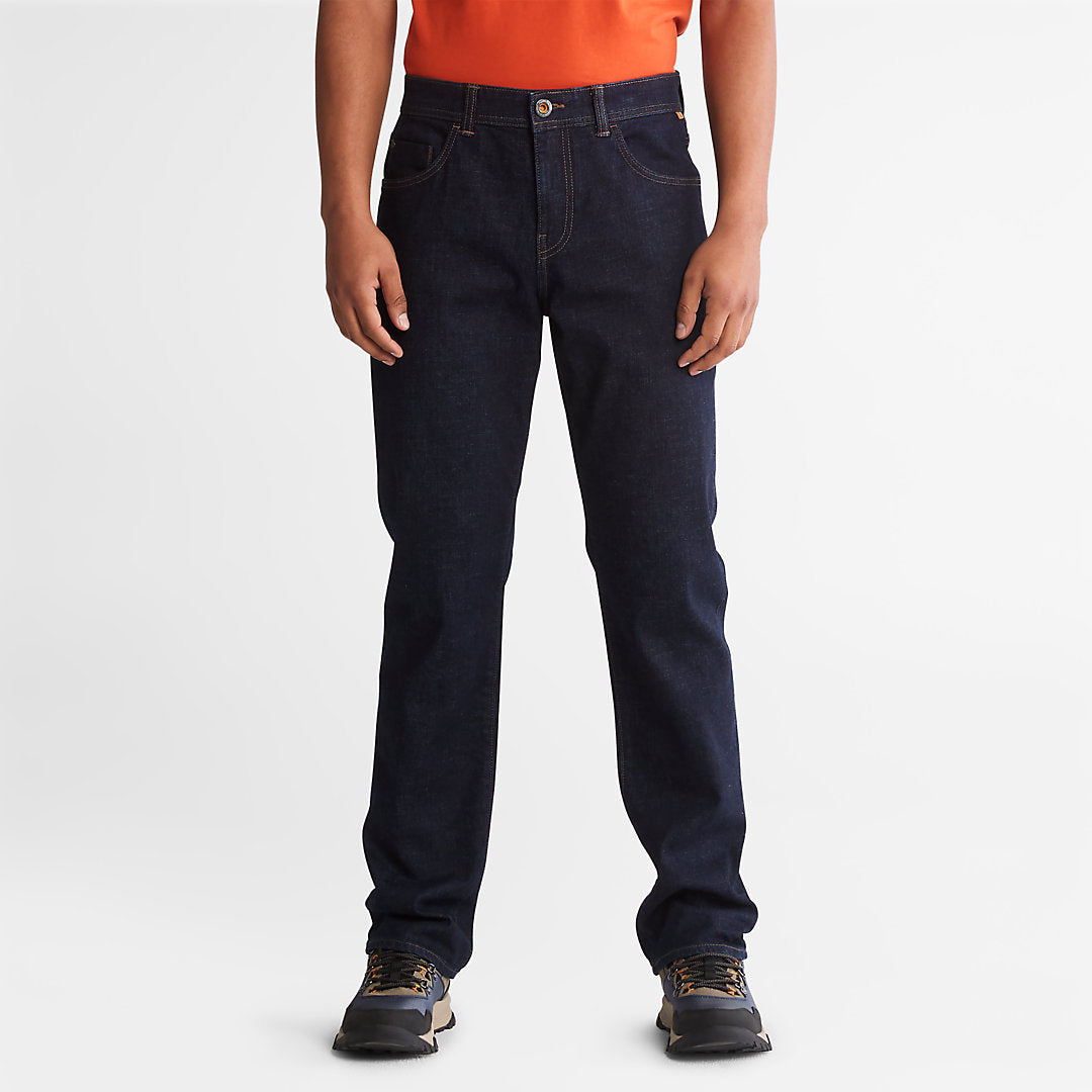 Timberland Mens Squam Lake Stretch Jeans in Indigo