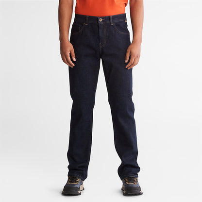 Timberland Mens Squam Lake Stretch Jeans in Indigo