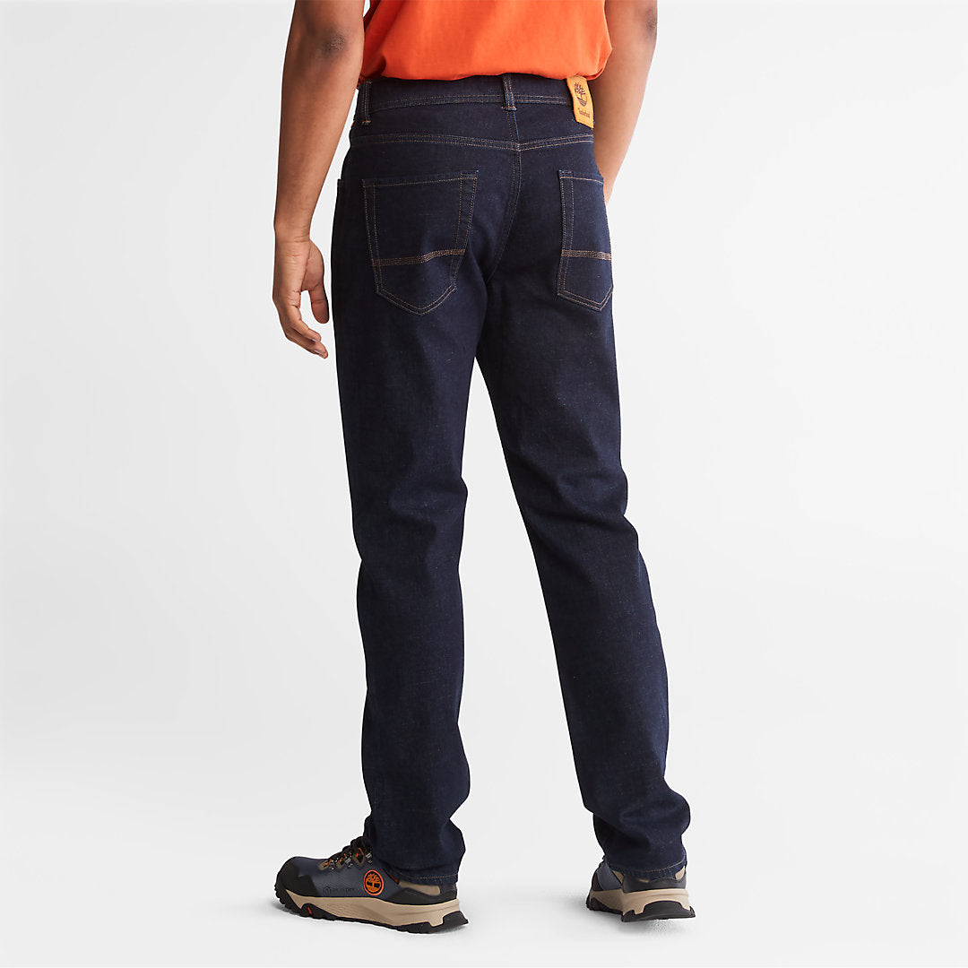 Timberland Mens Squam Lake Stretch Jeans in Indigo