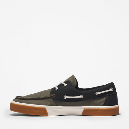 Timberland Mens Union Wharf 2.0 EK+ Boat Shoe for Men in Dark Green