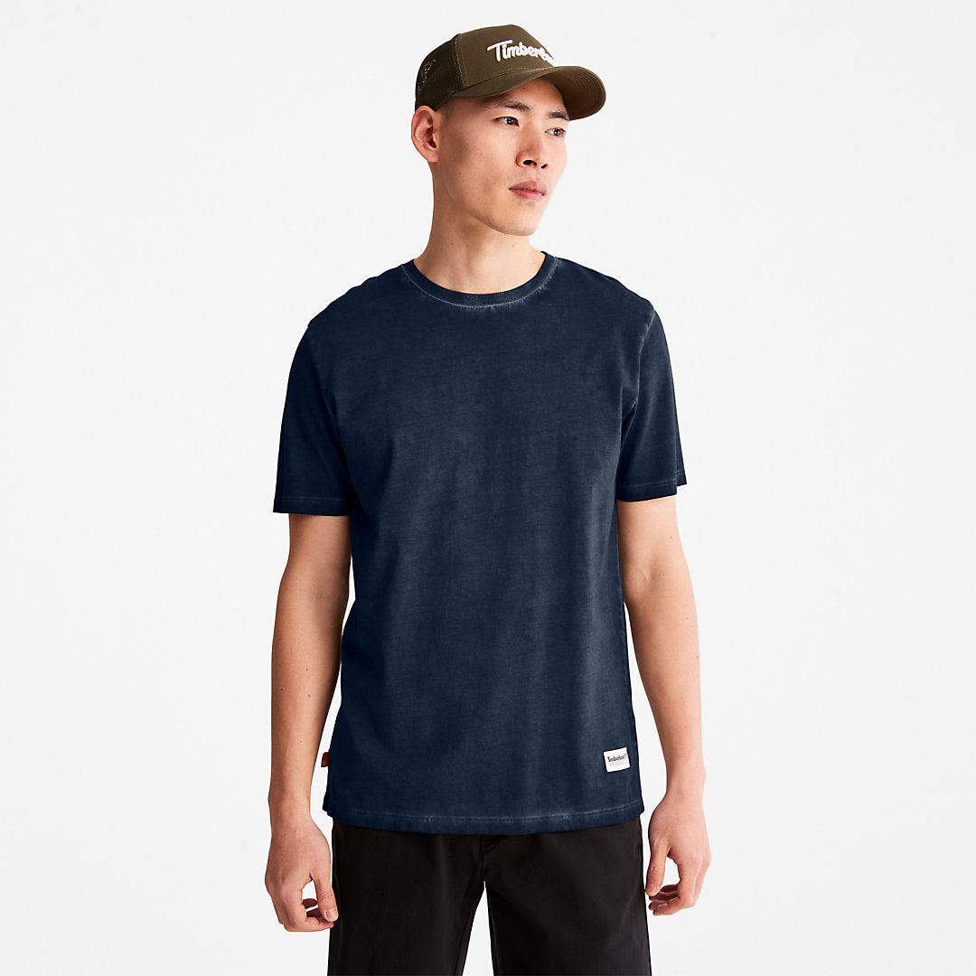 Timberland Mens Lamprey River T-shirt for Men in Navy