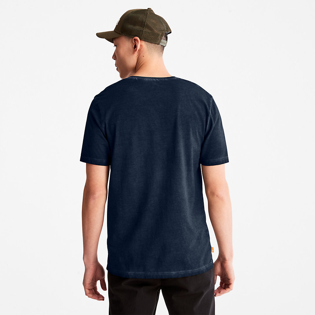 Timberland Mens Lamprey River T-shirt for Men in Navy