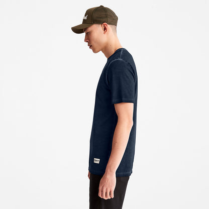 Timberland Mens Lamprey River T-shirt for Men in Navy