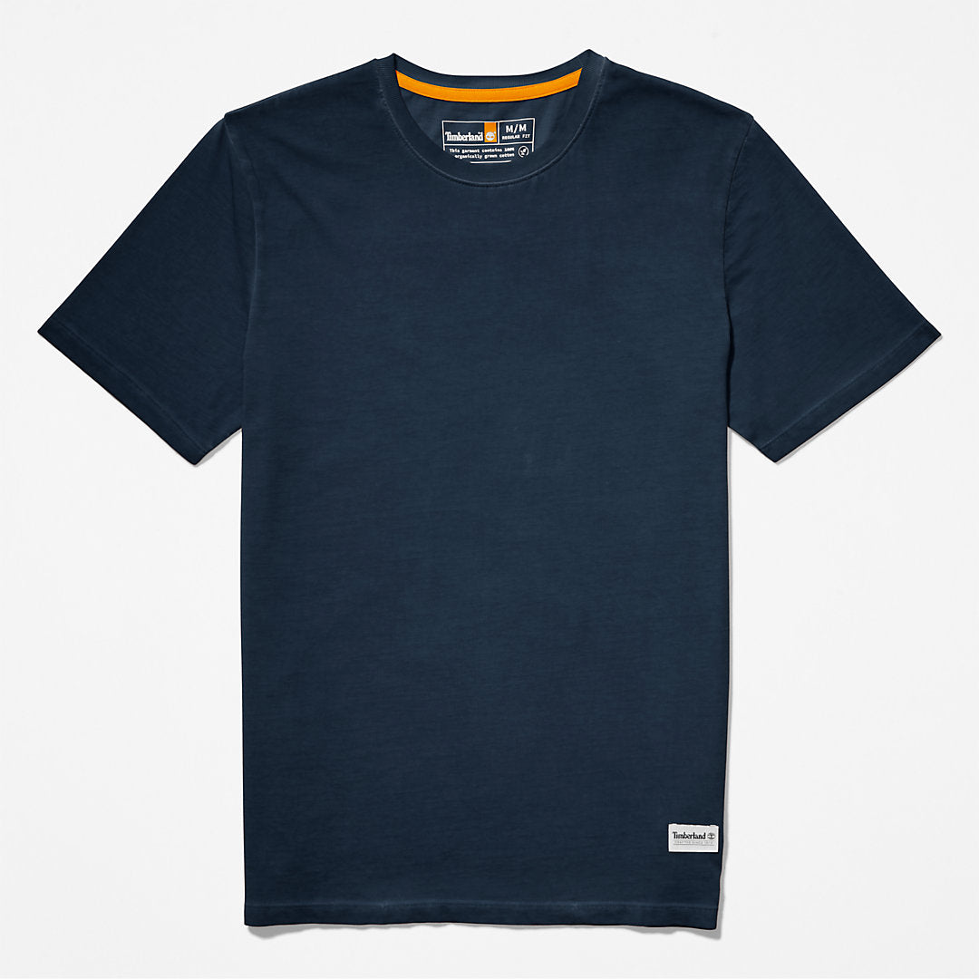 Timberland Mens Lamprey River T-shirt for Men in Navy
