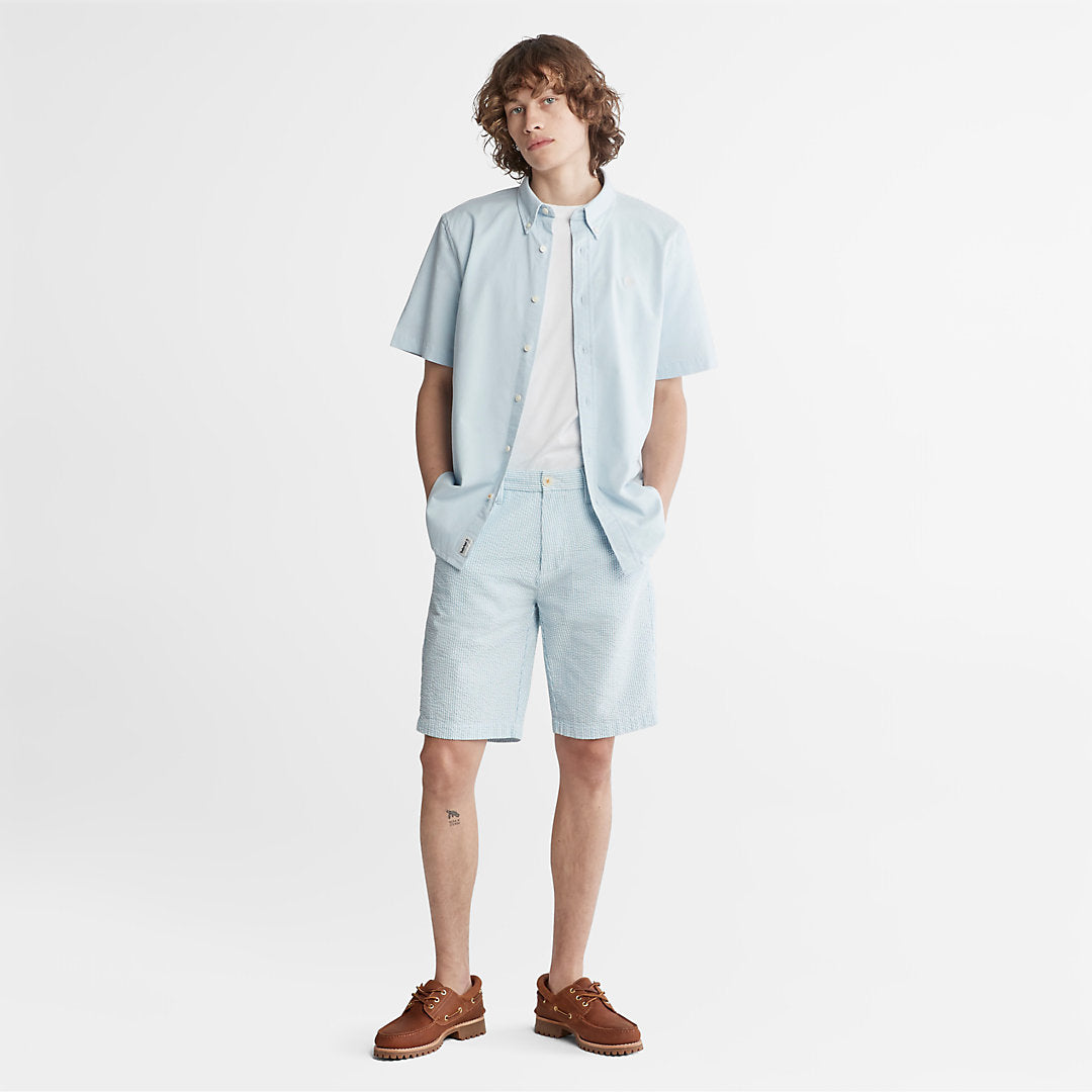 Timberland Mens Dunstan River Pocket T-shirt for Men in White