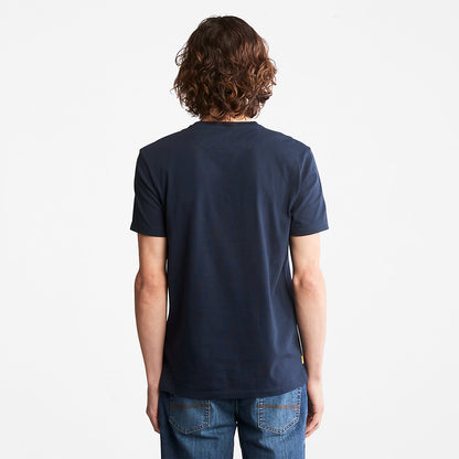 Timberland Mens Dunstan River Pocket T-shirt for Men in Navy