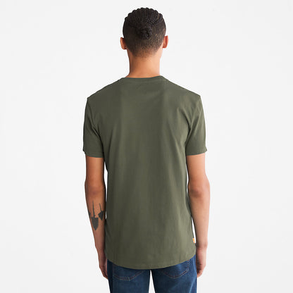 Timberland Mens Dunstan River Pocket T-shirt for Men in Green
