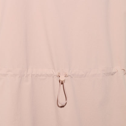 Timberland Womens Drawstring T-Shirt Dress for Women in Light Pink