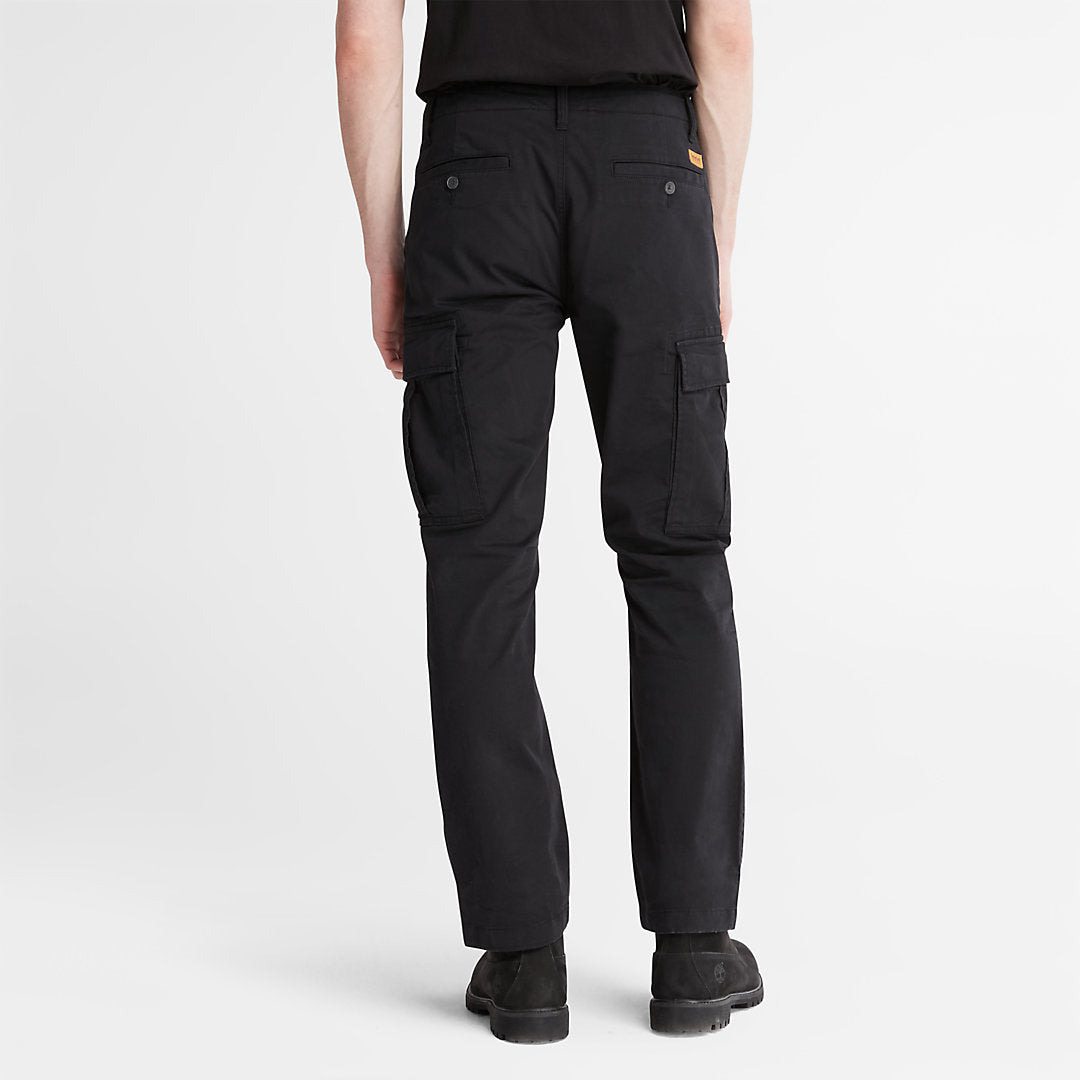 Timberland Mens Squam Lake Cargo Trousers for Men in Black