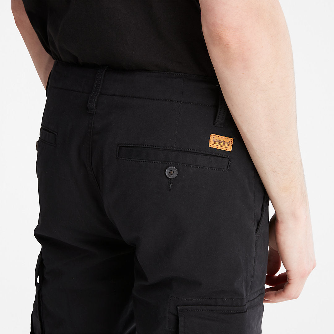 Timberland Mens Squam Lake Cargo Trousers for Men in Black