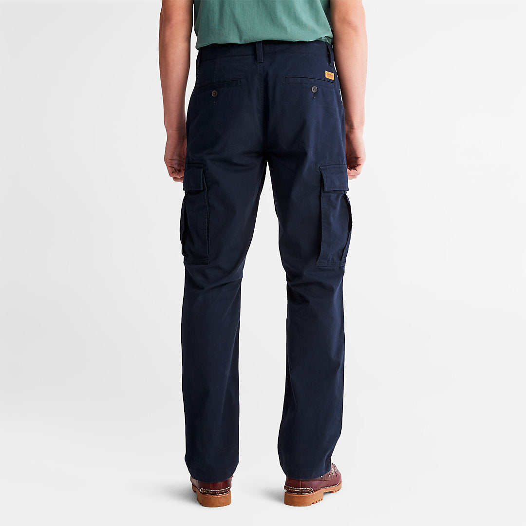 Timberland Mens Squam Lake Cargo Trousers for Men in Navy